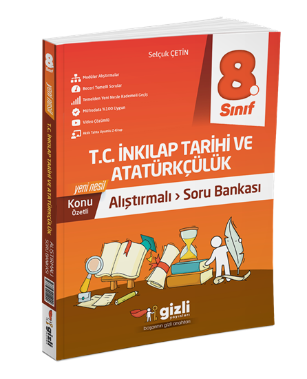 8. Sınıf İnkılap Tarihi Soru Bankası Gizli Yayınları